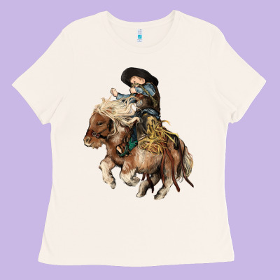 Midilli Little Cowboy Kid Rodeo Ladies Tee Designed By Howdyjamesfarm