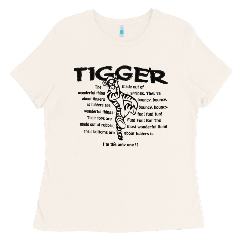 Tigger If The Only One Ladies Tee by ArtMosaic | Teevron