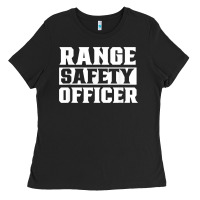 Range Safety Officer Worker Team Job T Shirt Ladies Tee | Teevron