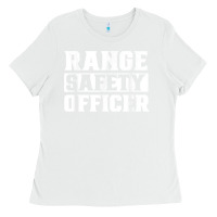 White range safety officer worker team job t shirt Ladies Tee - ArtMosaic