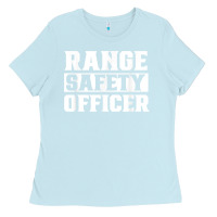 Baby Blue range safety officer worker team job t shirt Ladies Tee - ArtMosaic