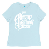 Baby Blue the allman brothers Ladies Tee - ArtMosaic