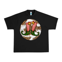 Black Elf Shoes Christmas Urban Heavy Tee - RanaPortraitStore