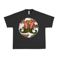 Pigment Black Elf Shoes Christmas Urban Heavy Tee - RanaPortraitStore
