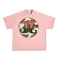 Salmon Elf Shoes Christmas Urban Heavy Tee - RanaPortraitStore