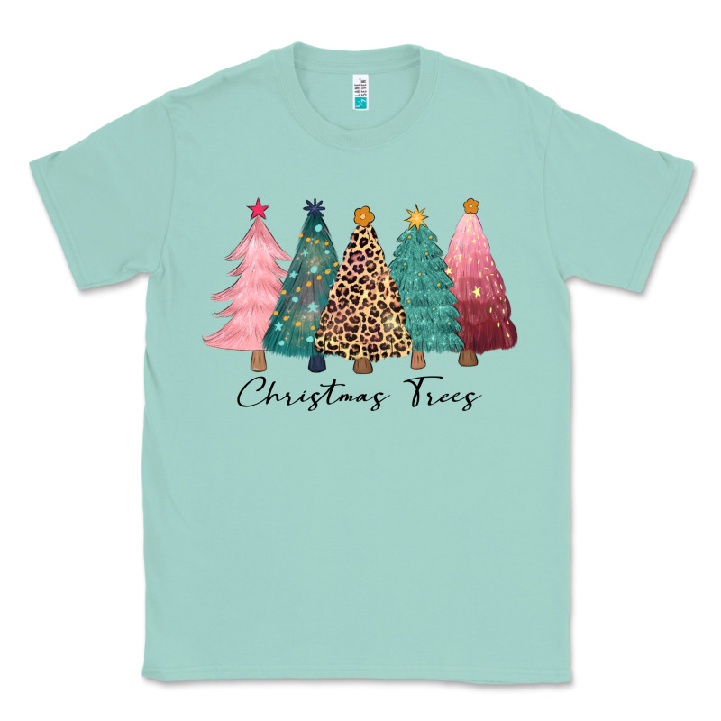 Christmas Trees Classic Tee by CowGirlArtShop | Teevron