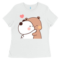 White Bubu Dudu Ladies Tee - ArtMosaic