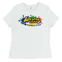 White Vintage-Awana clubs Ladies Tee - ArtMosaic