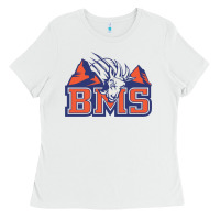 White blue mountain state Ladies Tee - ArtMosaic