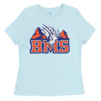 Baby Blue blue mountain state Ladies Tee - ArtMosaic