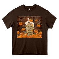 Chocolate Brown make pumpkin spice Heavy Core Tee - TumblerDesignByShophia