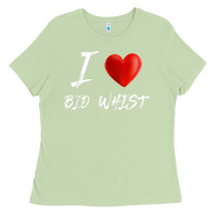 Matcha i love heart bid whist card game t shirt Ladies Tee - ArtMosaic