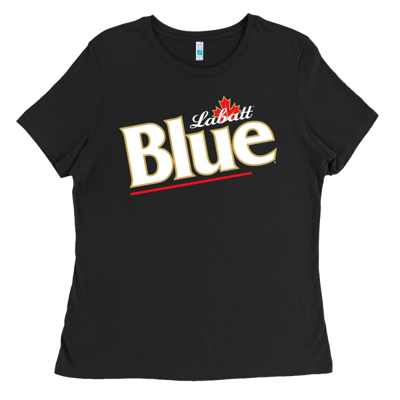 Labatt Blue Beer Ladies Tee by ArtMosaic | Teevron