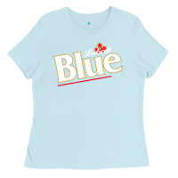 Baby Blue labatt blue beer Ladies Tee - ArtMosaic