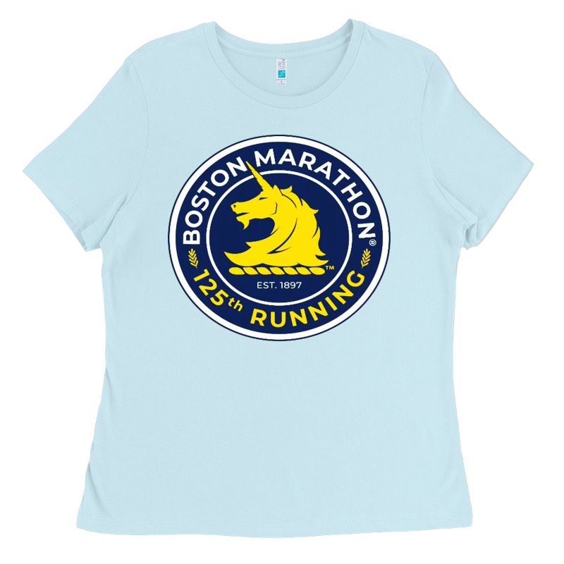 Boston Marathon Ladies Tee by ArtMosaic | Teevron