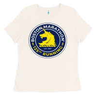 Bone boston marathon Ladies Tee - ArtMosaic