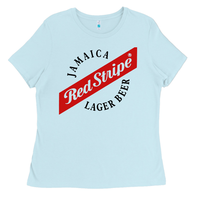 Jamaica Red Stripe Lager Beer Ladies Tee by ArtMosaic | Teevron
