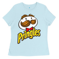 Baby Blue pringles snack for all Ladies Tee - ArtMosaic