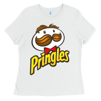 White pringles snack for all Ladies Tee - ArtMosaic