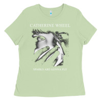 Matcha Catherine wheel, Catherine wheel art, Catherine wheel vintage, Catheri Ladies Tee - ArtMosaic
