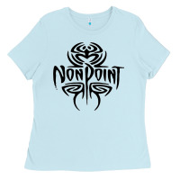 Baby Blue Nonpoint, Nonpoint Art, Nonpoint Vintage, Nonpoint Trend, Ladies Tee - ArtMosaic