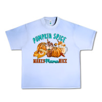 Grape Ice Pumpkin Spice Make Mama Nice Urban Heavy Tee - FaDigitalArtStudio