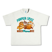 Pistachio Pumpkin Spice Make Mama Nice Urban Heavy Tee - FaDigitalArtStudio