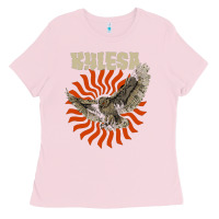 Bubblegum Pink Kylesa Ladies Tee - ArtMosaic