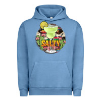 Pigment Pebble Blue salty Urban Hoodie - JahusDesignShop