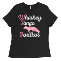 Whiskey Tango Foxtrot Military Womens Fun Wtf Quote T Shirt Ladies Tee | Teevron