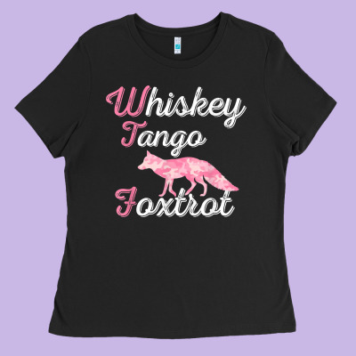 Whiskey Tango Foxtrot Military Womens Fun Wtf Quote T Shirt Ladies Tee Designed By Artmosaic