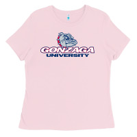 Bubblegum Pink the gonzaga bulldogs Ladies Tee - ArtMosaic