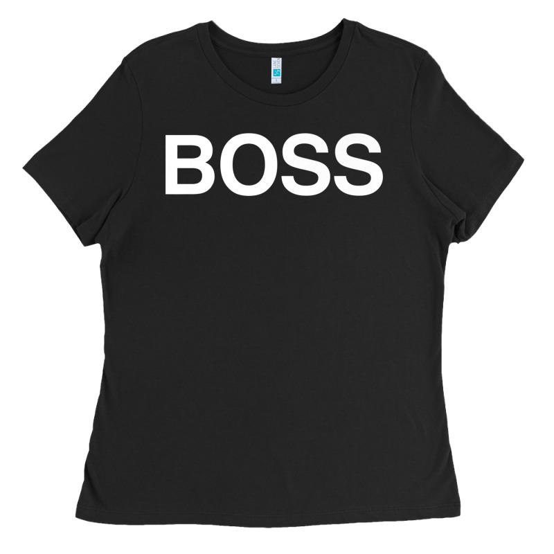 Boss Premium Ladies Tee by ArtMosaic | Teevron