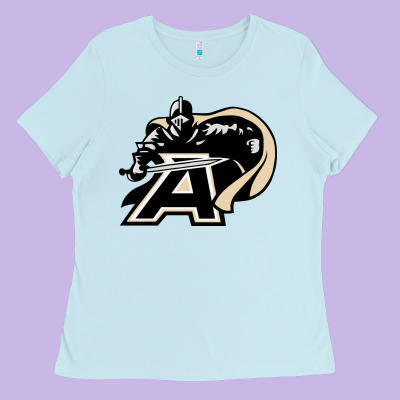 Army Black Knights Ladies Tee Designed By Artmosaic