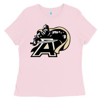 Bubblegum Pink army black knights Ladies Tee - ArtMosaic