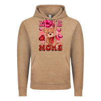 Love More With Toy Bear Vintage Hoodie | Teevron