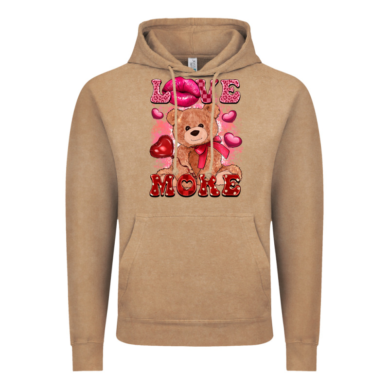 Love More With Toy Bear Vintage Hoodie by FaDigitalArtStudio | Teevron