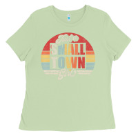 Matcha Limited Edition Retro Vintage Just A Small Town Girl Ladies Tee - ArtMosaic