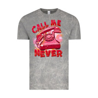 Cloud Rock Call me never Vintage Tee - FaDigitalArtStudio