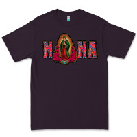 Plum Nana Lady Of Guadalupe Premium Tee - Jasminsmagicworld