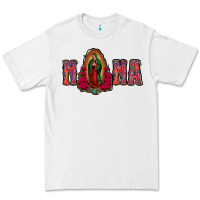 White Nana Lady Of Guadalupe Premium Tee - Jasminsmagicworld