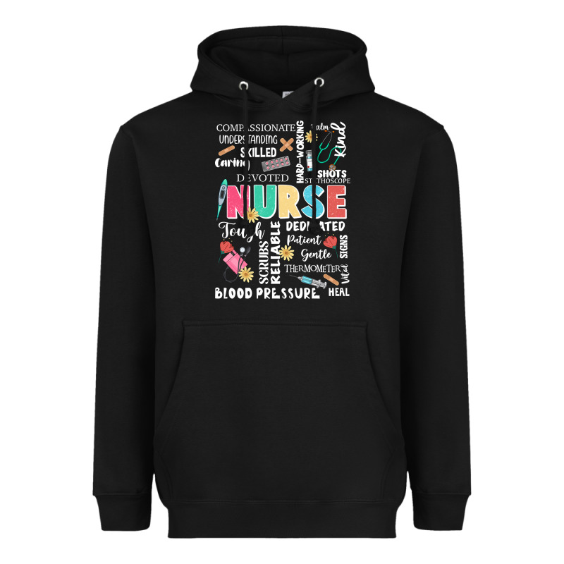 Nurse Word Heavyweight Hoodie by JahusDesignShop | Teevron