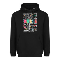 Black nurse word Heavyweight Hoodie - JahusDesignShop