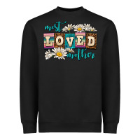 Black most loved mother Heavyweight Sweatshirt - AdoDesignShop