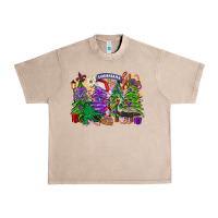French Oak Christmas Louisiana Mardi Gras trees Urban Heavy Tee - FaDigitalArtStudio