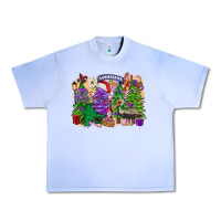 Grape Ice Christmas Louisiana Mardi Gras trees Urban Heavy Tee - FaDigitalArtStudio