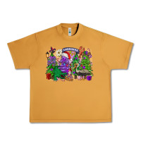 Peanut Butter Christmas Louisiana Mardi Gras trees Urban Heavy Tee - FaDigitalArtStudio