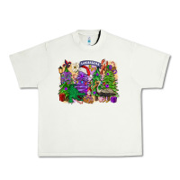 Pistachio Christmas Louisiana Mardi Gras trees Urban Heavy Tee - FaDigitalArtStudio