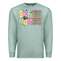 Seafoam she is mom Premium Sweatshirt - JahusDesignShop