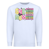 White she is mom Premium Sweatshirt - JahusDesignShop